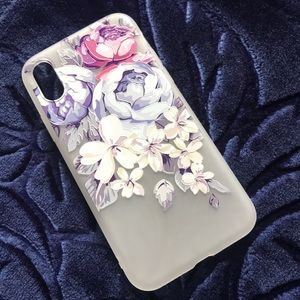 iPhone X/XS cute flower cover